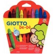 Etui 10 crayons cire incassables +1 taille crayon