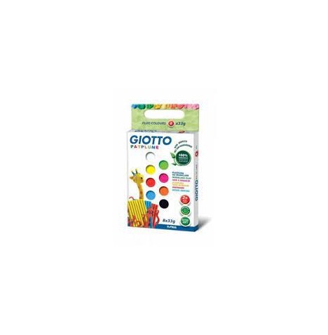 Patplume assort 8 couleurs fluo 25 g