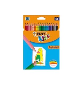 Etui 18 crayons couleur tropicolor Conté