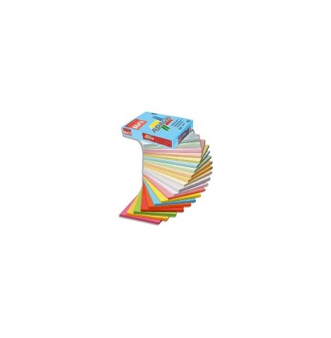 Ramette 500 fles papier 21x29,7 ivoire pastel