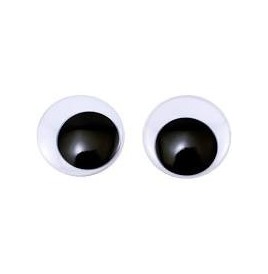 Yeux mobiles diamètre 28 mm  sachet de 20