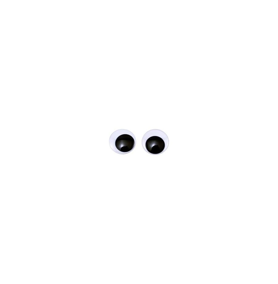 Yeux mobiles diamètre 28 mm  sachet de 20