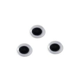 Yeux mobiles diamètre 15 mm Sachet de 100