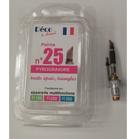 Pointe à pyrograver n° 25