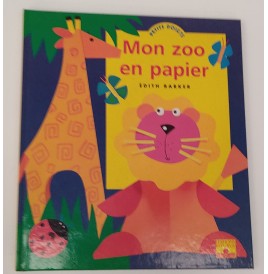 Livre mon zoo en papier