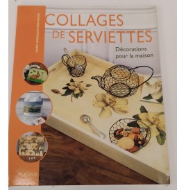 Livre Collages de Serviettes Décor maison