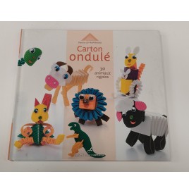 Livre activités carton ondulé 30 animaux