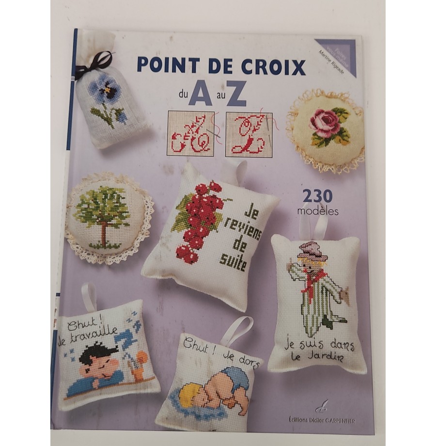 Livre Point de croix de A à Z