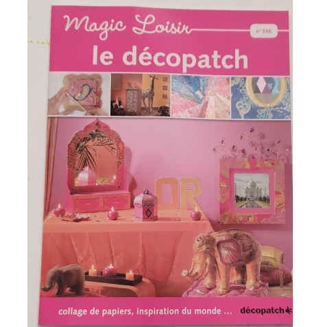 Livre 'spécial Décopatch Magic loisirs