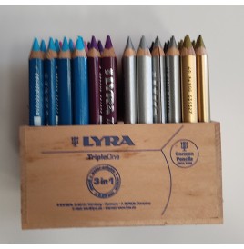 Schoolpack 96 crayons Lyra  tripe one