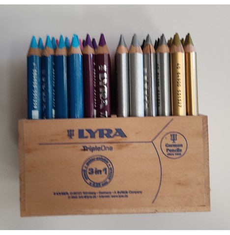 Schoolpack 96 crayons Lyra  tripe one