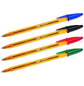 Stylos bille Pointe fine Bic Couleurs au choix