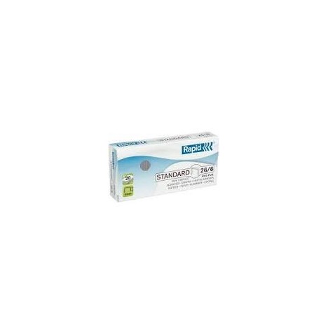 Boîte 5000 agrafes 26/6