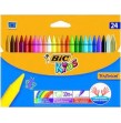 Etui 24 crayons de cire plastidécors assortis Conté