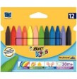 Etui 12 crayons de cire plastidécors assortis Conté