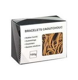 Boîte 100 g Elastique caoutchouc 1,5 mm*60