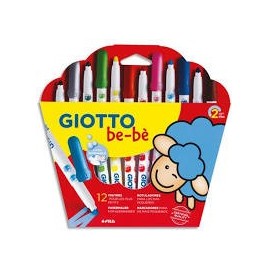 Giotto Bébé feutre maxi étui de 12