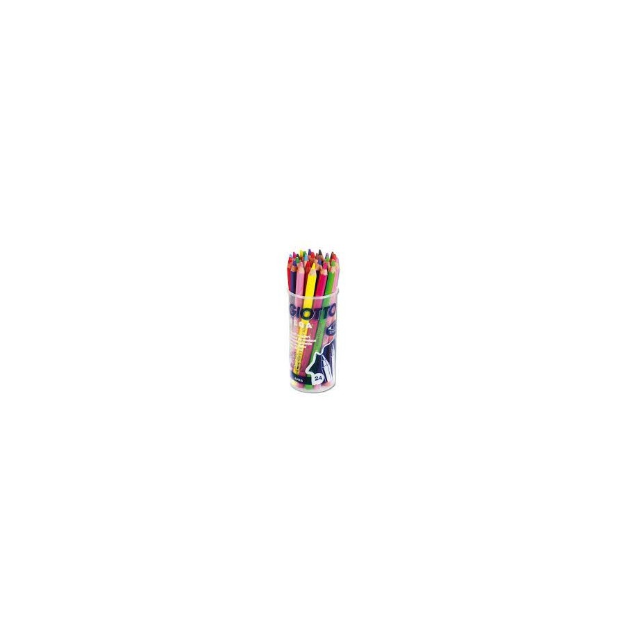 Maxi omyacolor pot 24 crayons de couleur gros module