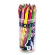 Maxi omyacolor pot 24 crayons de couleur gros module