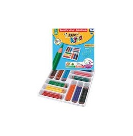 Bte 144 crayons couleurs évolution triangle Conté