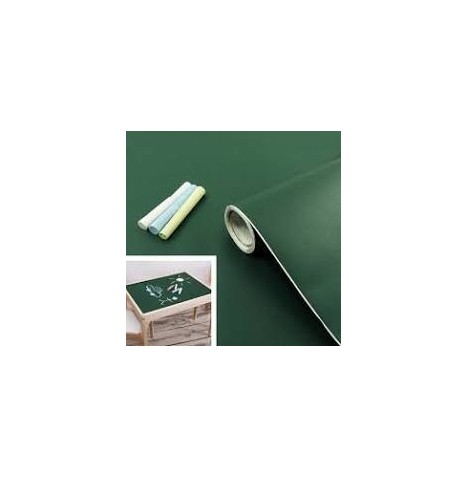 Tableau  Adhésif vert effaçable à sec 0.45 x 2 m