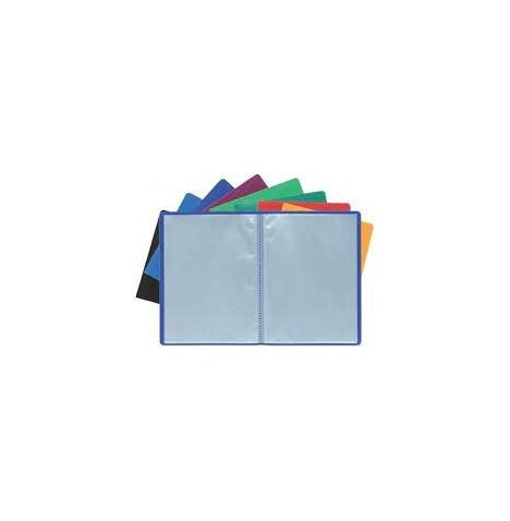 Protège-documents 20 vues bleu