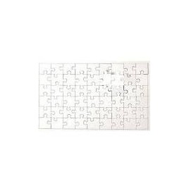 Puzzle carton blanc 54 pcs 240x 60 mm LOT de 10