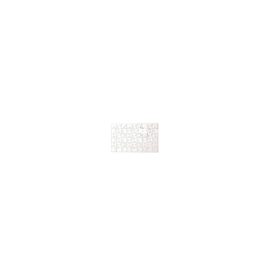 Puzzle carton blanc 54 pcs 240x 60 mm LOT de 10