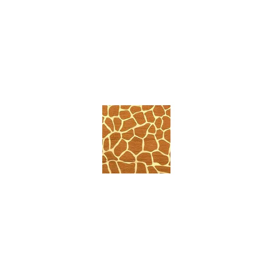 Feuille crépon imprimé girafe 2m x 0.5