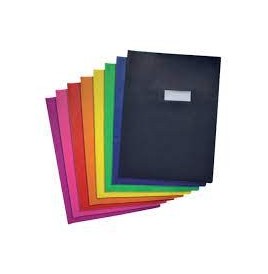 Protège-cahier 21 x 29,7 cm opaque bleu