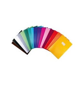 Protège-cahier 17 x 22 cm opaque Coloris au choix