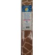 Feuille crépon imprimé girafe 2m x 0.5