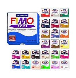 Pâte à cuire Fimo  Soft Cerise