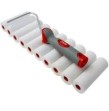 Lot de 10 rouleaux mousse 10 cm + 2 manches