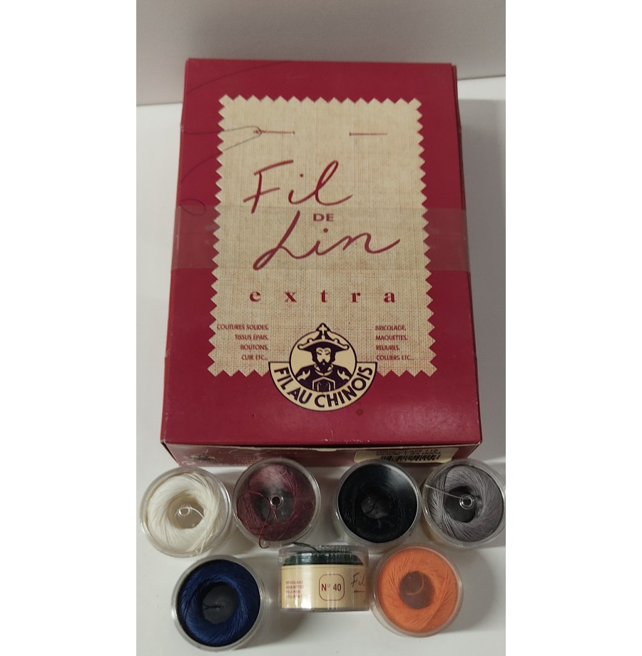 Etui 50m fil de lin tango