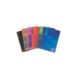 Cahier répertoire 17 x 22 cm - 120 pages - 5 x 5