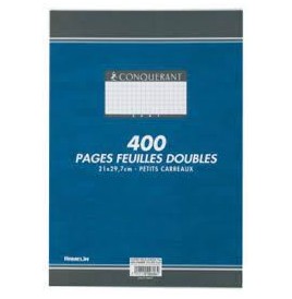 400 copies doubles perforées 21 x 29.7 - 5x5