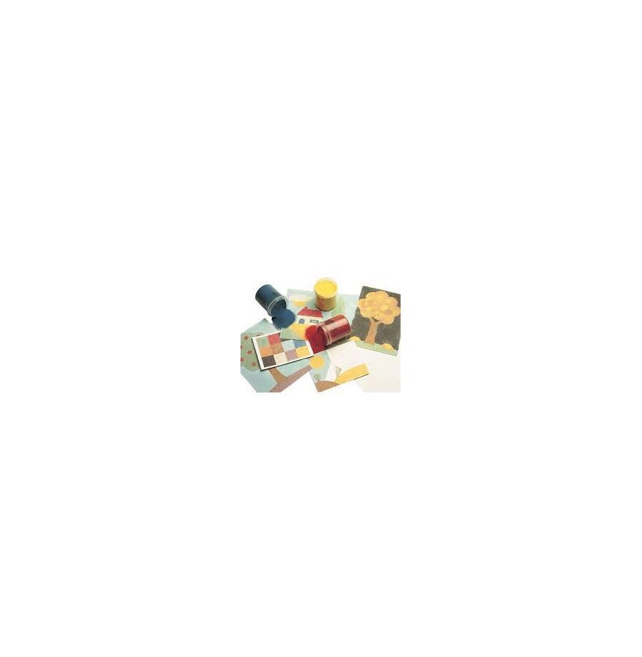 Pot 230 g sable couleur vive blanc