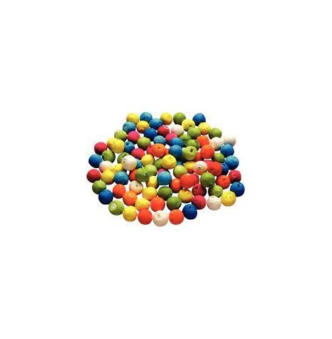 Sachet 100 boules cellulose diam. 30 assorties