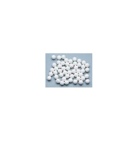 Sachet 100 boules cellulose diam18 blanches