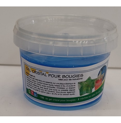 Gel coloré pot 150 g Bleu