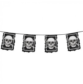 Guirlande plastique pirate long 6m