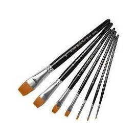 Pinceau Brosse plate n°0