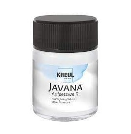 Javana blanc couvrant opaque 50 ml