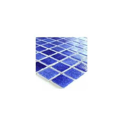 Sachet 400 g mosaïque bleu 2.5 x2.5