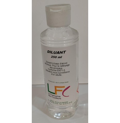 Flacon 250 ml diluant vernis LFC