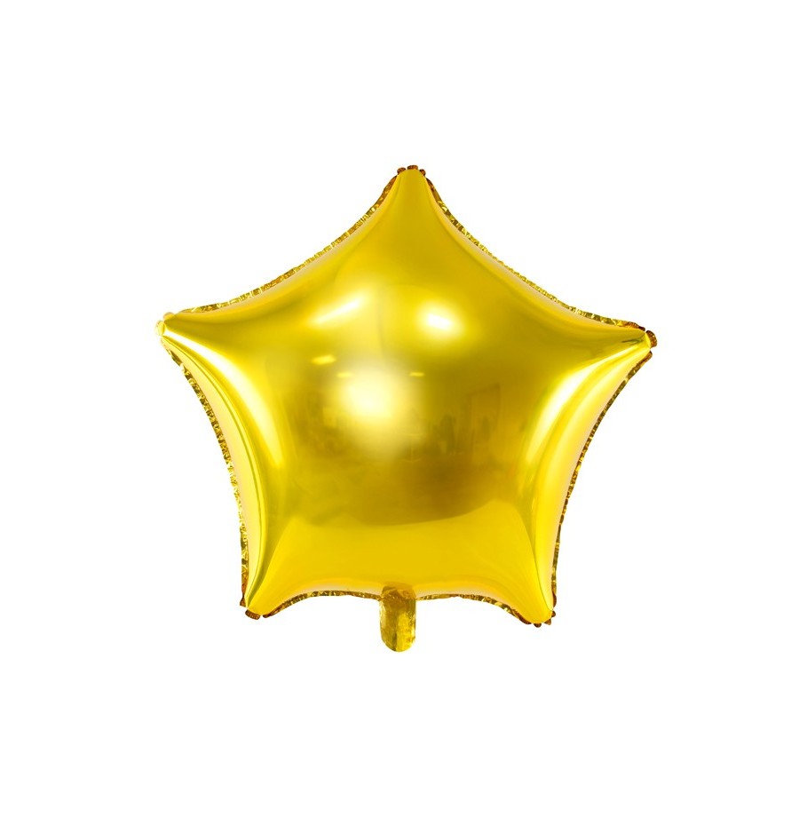 Ballon Aluminium Etoile Or