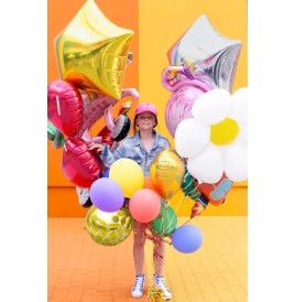 Ballon Aluminium Etoile Or