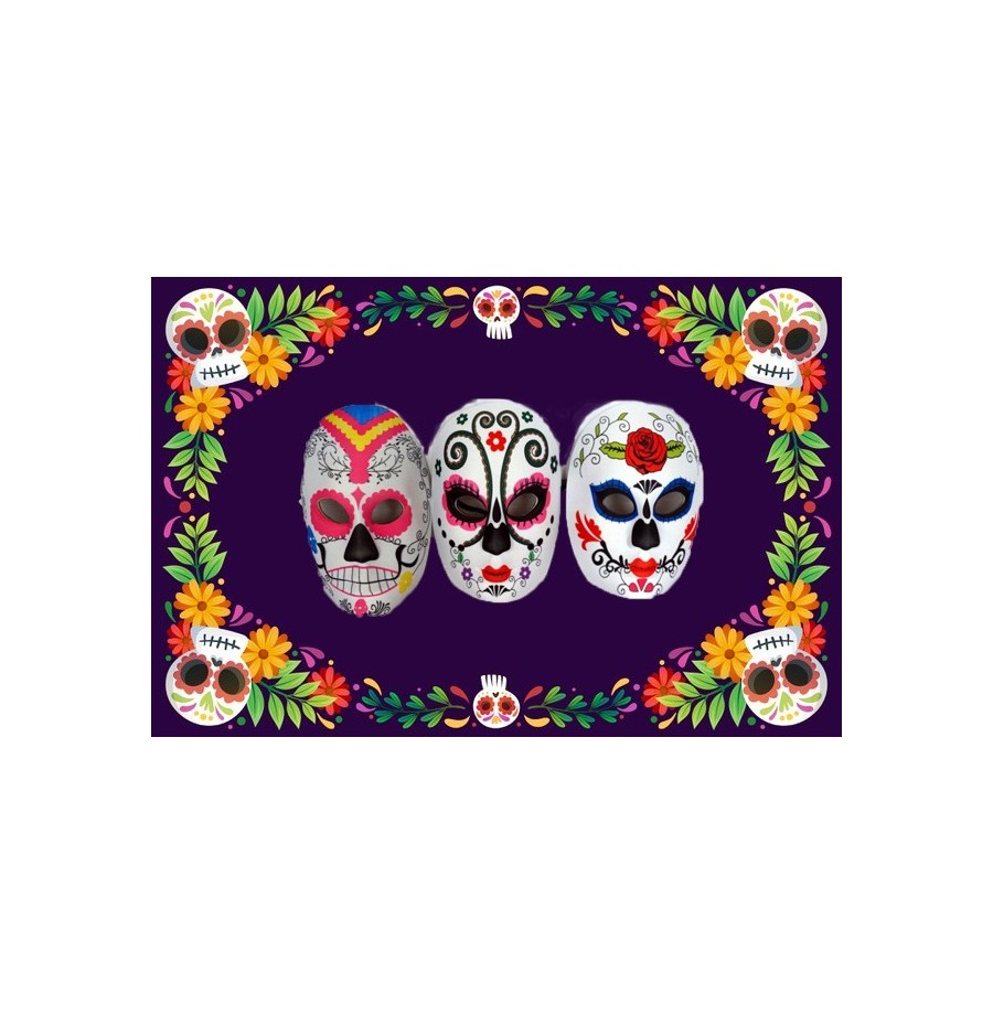 Masque Dia de los muertos