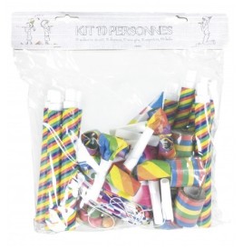 colis 10 personnes pour pochettes cotillons